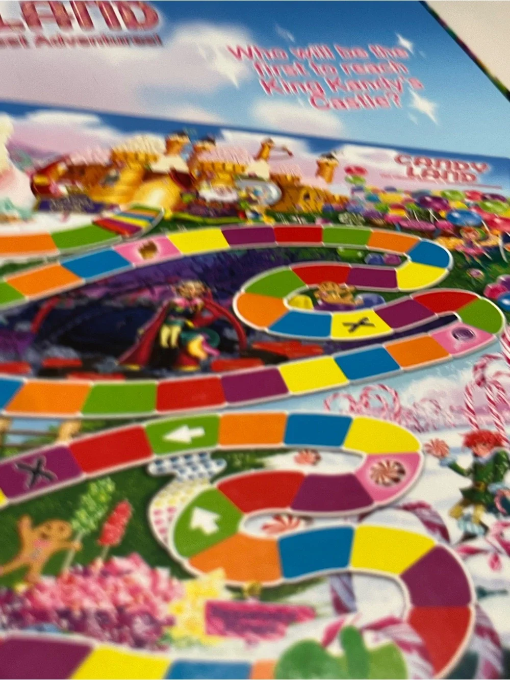 Candy Land Board Game - Colorful Pink Box Hasbto